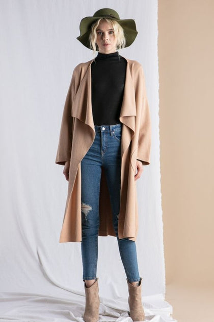 Lena Oversized Sweater Coat